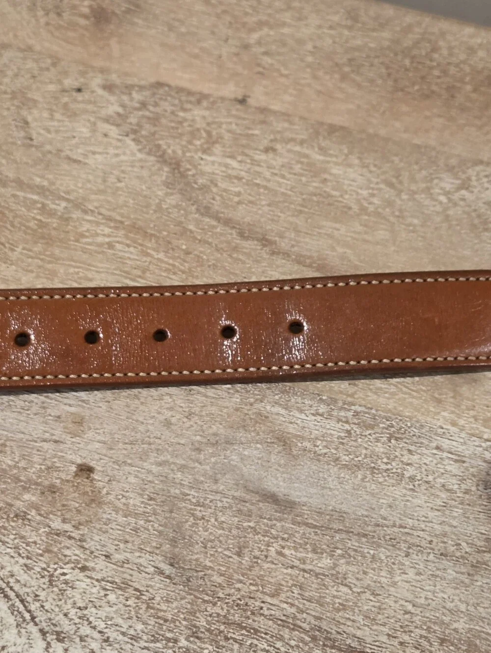 Galco Heavyweight Brown Leather Holster Belt  - Size 32